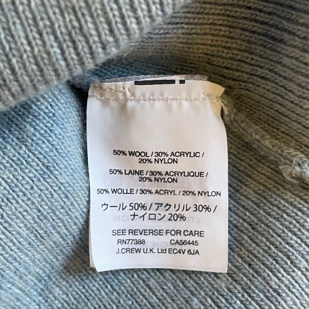 J Crew Wool Sweater Size L - Picture 4 of 9